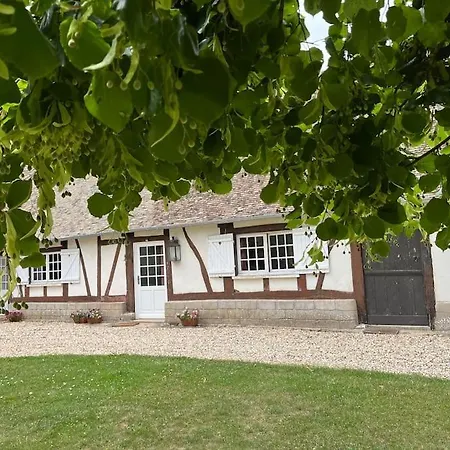 Le Colombage, Jolie Longere Pres De Giverny Eure Hardencourt-Cocherel Buitenkant foto